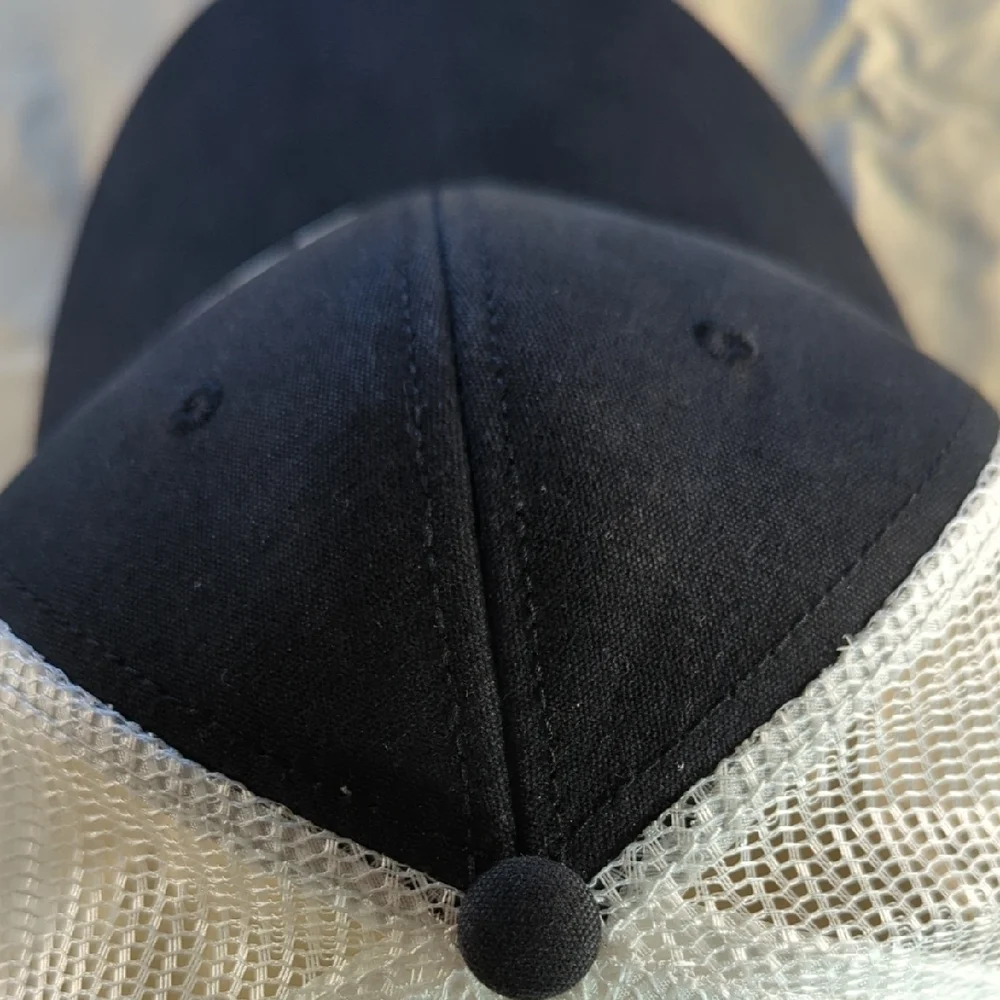 The North Face Black and White Trucker Hat